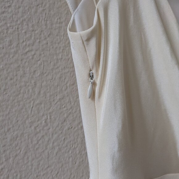 J. Crew Cecelia Ivory Dress Size 4 Women - Picture 10 of 11